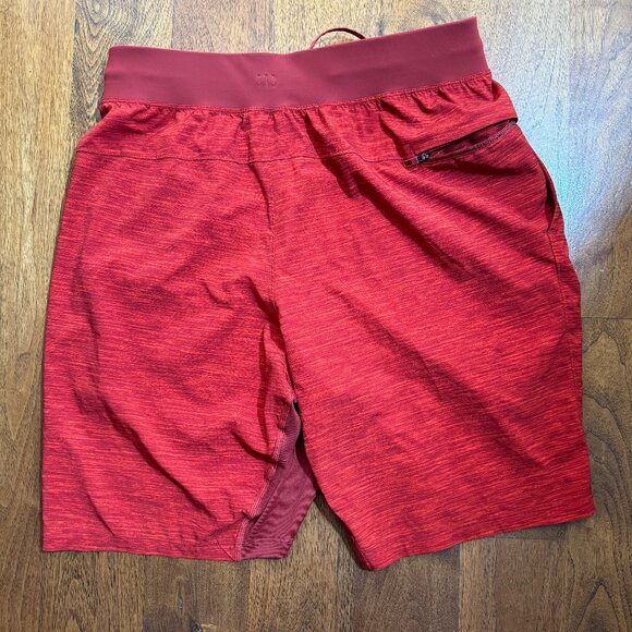 Lululemon T.H.E. Short Red, Men's Medium, 8" inseam - Picture 4 of 4